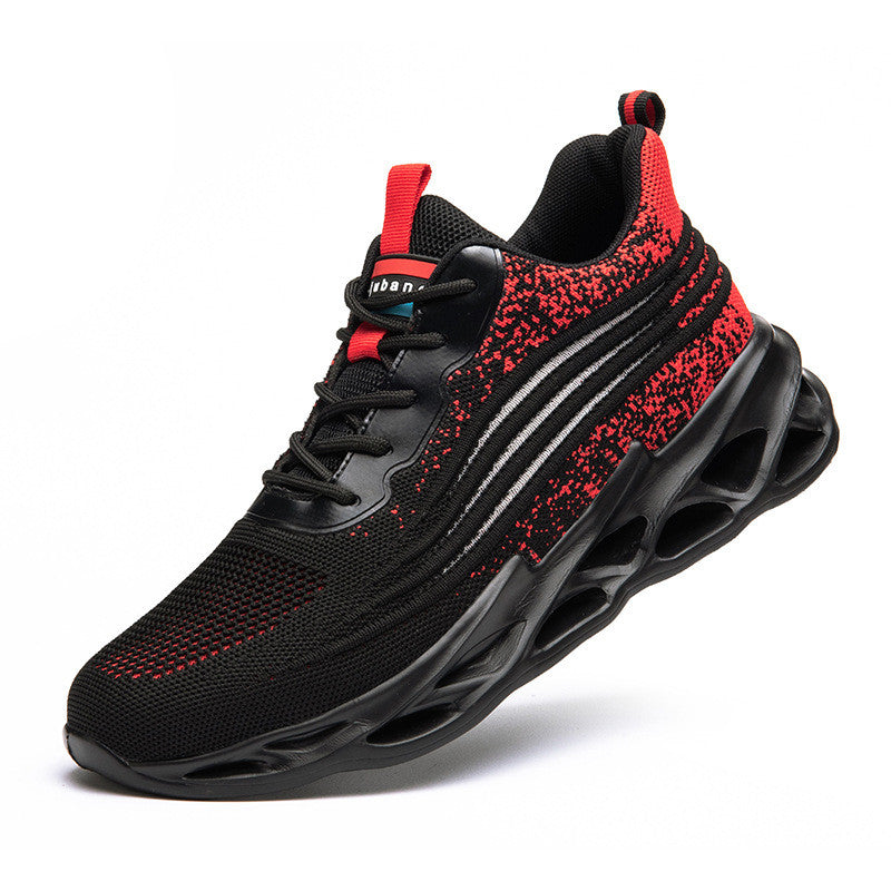 Men's Work Safety Shoes | Anti-Puncture Indestructible Sneakers & Lightweight Boots