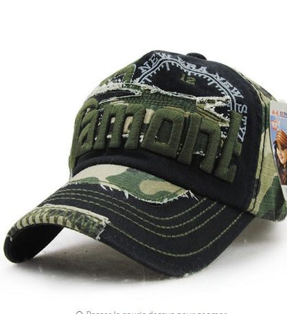 European & American Style Casual Camo Cap | Unisex Outdoor Tactical Sun Hat