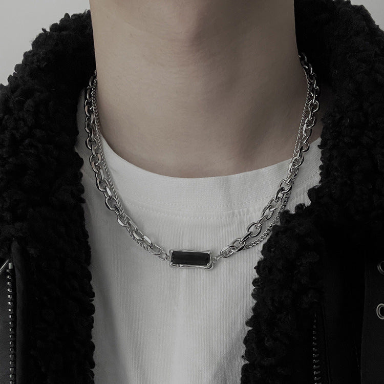 Men’s Personality Necklace – Unique Fashion Statement Jewelry for Men