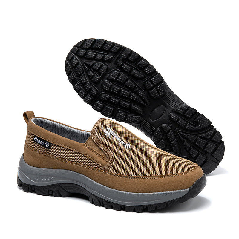 Men’s Breathable Running Sneakers – Non-Slip Lightweight Casual Shoes for Big Sizes